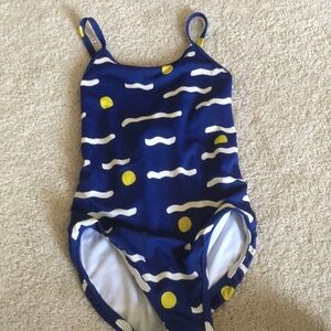 Hanna Andersson girls size 10/140 bathing suit